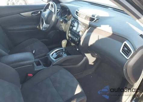 2015 Nissan Rogue Sv из США, поврежденный, VIN KNMAT2MT6FP555918